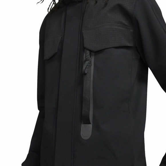 🔥 Nike Sportswear Tech Pack M65 Storm Fit Jacket Size Medium Black CZ9309-010 - Picture 12 of 14